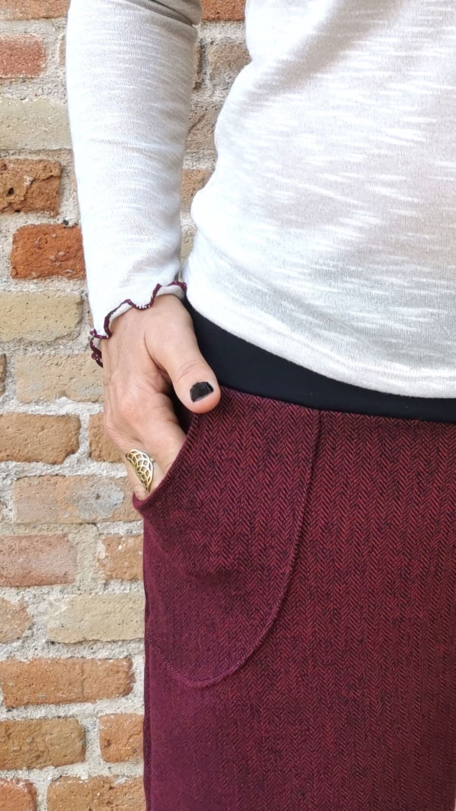 Camiseta RAÍZ Marfil - Imagen 3