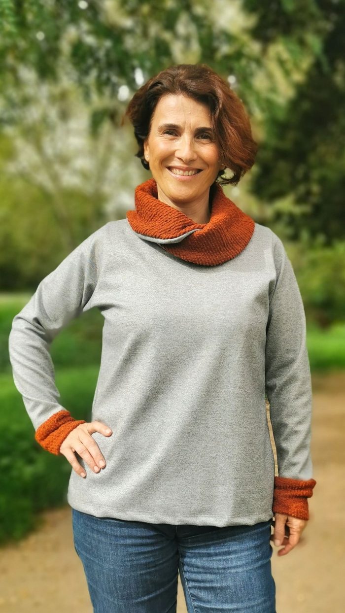 Jersey FLOW Gris-Caldera