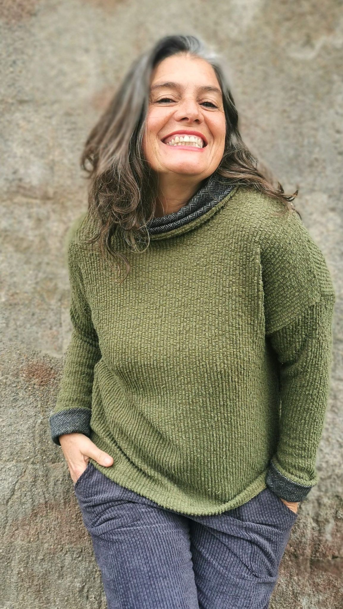Jersey WARM Olive - Imagen 2