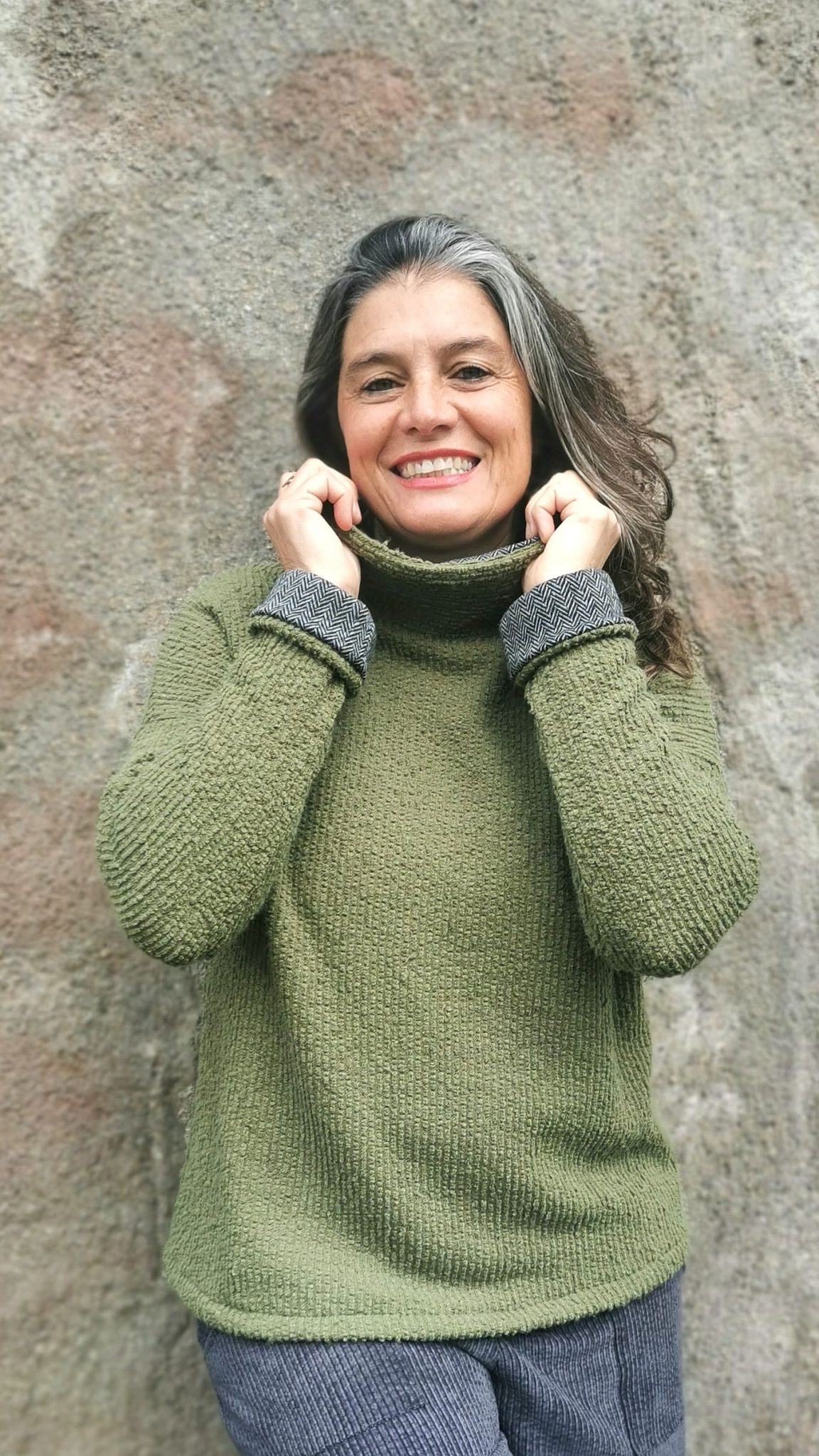 Jersey WARM Olive - Imagen 3